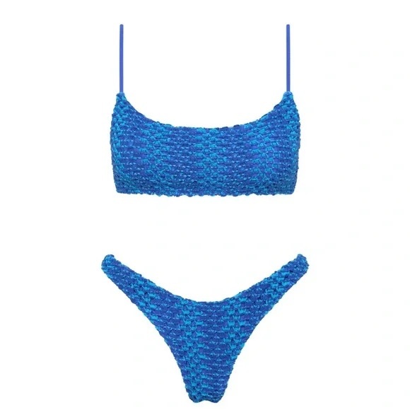 NWT Triangl Mica Nayarit Blue Bikini - Picture 4 of 8